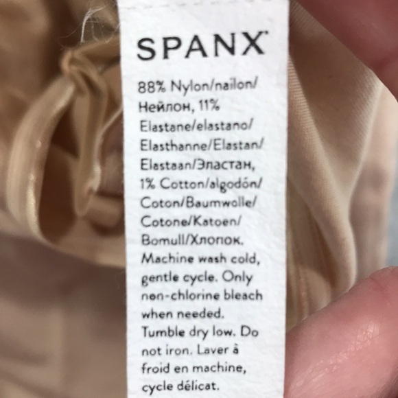 Spanx Invisible Mid Thigh Open Bust Body Suit Size 2X NWOT - Picture 4 of 8